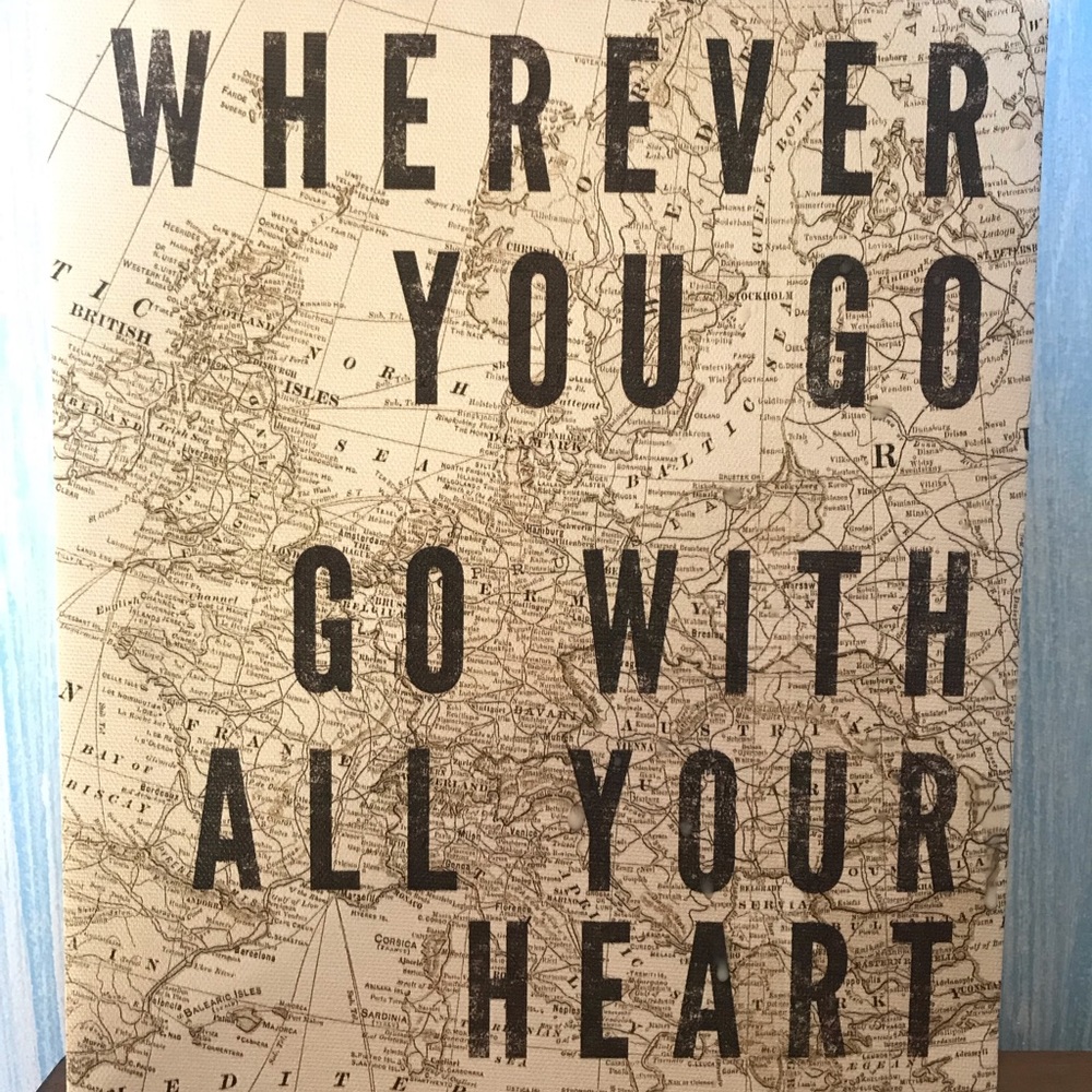 Home Decor Quote Sign